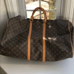 FAUX Louis Vuitton Duffle Bag